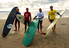 First Hotdoggers single fin event