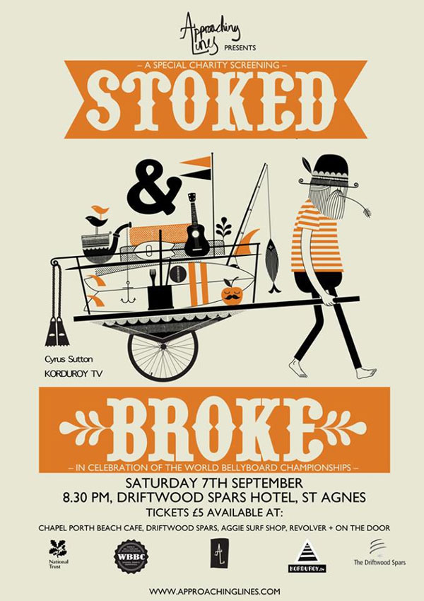 Stoked & Broke Poster Stoked & Broke Poster